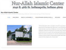 Tablet Screenshot of nurallah.org